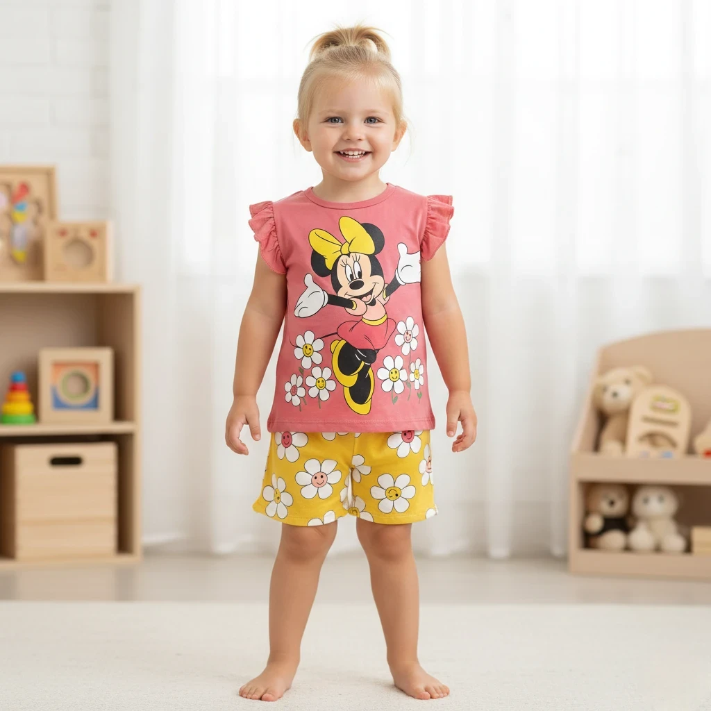 20251123_1421_image DISNEY Minnie Mouse Baby Clothes Set - Image 1