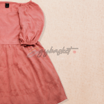 Shein A pink, puff-sleeve dress - Image 4