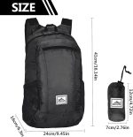 Lightweight Portable Folding Backpack Unesex - Image 13