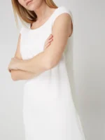 Comma delicate white sleeveless dress - Image 5