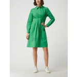 s.Oliver Hemdblusenkleid aus Baumwolle in gruen