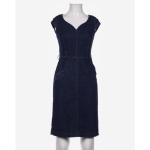 COMMA Elegant Navy Blue Dress - Image 5