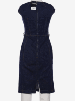 COMMA Elegant Navy Blue Dress - Image 2