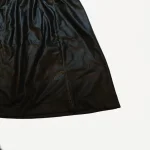 Shein Sleek Faux Leather A-Line Skirt - Image 2