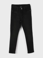 LCWAIKIKI Kids Girl's black Jean Trousers - Image 4