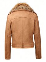 Shein Vintage Fur Jacket - Image 3