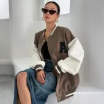 Shein Dazy Baseball Jacket - Image 4