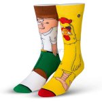 Family Guy Peter & Chicken 360 Crew Socks