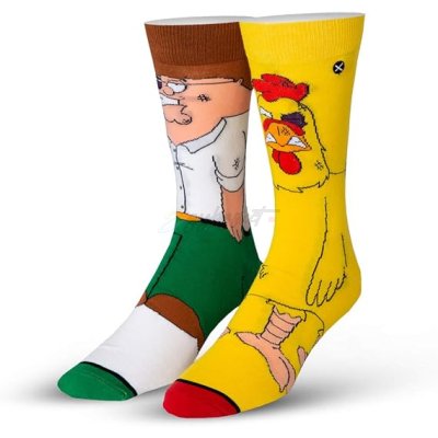 Family Guy Peter & Chicken 360 Crew Socks