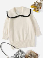Shein Peter Pan Sweater - Image 7