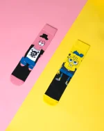 Spongebob Hipsters Crew Socks - Image 2