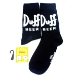 The Simpsons duff beer simpson Socks Unisex - Image 2