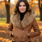 Shein Vintage Fur Jacket