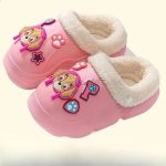 Paw Patrol Pink Cozy Cotton Slippers for Kids