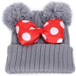Toddler Girls Mouse Ear Beanie - Image 3