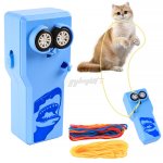 loop lasso toy pets game  blue shark