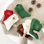 Pack of 3 Cozy Christmas Winter Socks for Women - Image 6