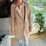 Zara beige Coat - Image 2
