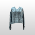 SHEIN Knit Hoodie with Head Cover - Image 2