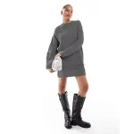 Asos Women's Oversized Knit Pullover Dress - Image 5