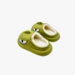 Children's Cotton Slippers Green 16 cm - Image 2