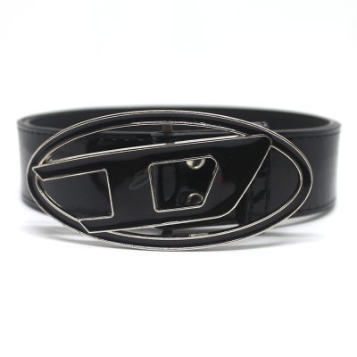 Diesel Belt Black Leather