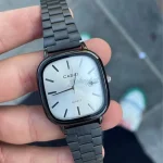 Casio quartz watch vintage Pearl Black (Not Original) - Image 2