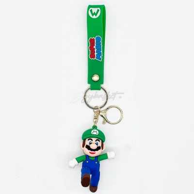 Super Mario Keychain Green
