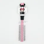 Minnie Mouse Round Hair Brush BLACK HANDLE