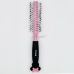 Minnie Mouse Round Hair Brush BLACK HANDLE - Image 2