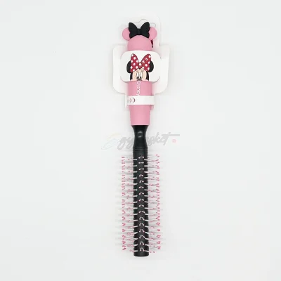 Minnie Mouse Round Hair Brush PINK HANDLE