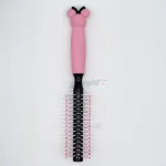 Minnie Mouse Round Hair Brush PINK HANDLE - Image 3