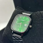 Casio quartz watch vintage Green Black (Not Original) - Image 7