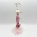 Pink Graceful Jewelry Holder