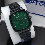 Casio quartz watch vintage Green Black (Not Original) - Image 2