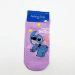 Stitch Purple Women Socks - Image 2