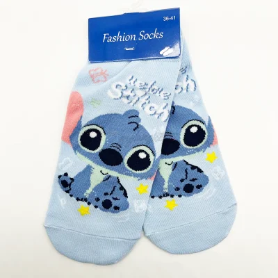 Stitch Baby Blue Socks