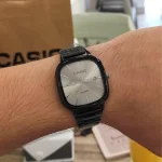 Casio quartz watch vintage Pearl Black (Not Original)
