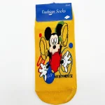 Yellow Mickey Women Socks