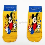 Yellow Mickey Women Socks - Image 2