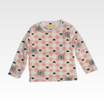 Pajama Velvet Flower Printed Kids - Image 5