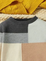 SHEIN boys Color Block Crew - Image 3