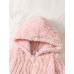 Shein Girls' Fleece Jacket