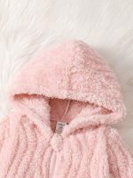 Shein Girls' Fleece Jacket