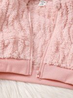 Shein Girls' Fleece Jacket - Image 2