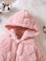 Heart Pattern Teddy Jumpsuit - Image 5