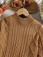 SHEIN Knitted Skirt Sweater Kids - Image 5