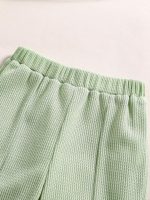 SHEIN Kids Flare Pants Hoodie Set - Image 6
