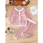 Shein Baby Girl Button Front Trim