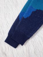 Shein Boys' Self-Design Sleeves Sweater - Image 4